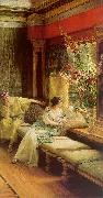 Alma Tadema Vain Courtship oil painting reproduction